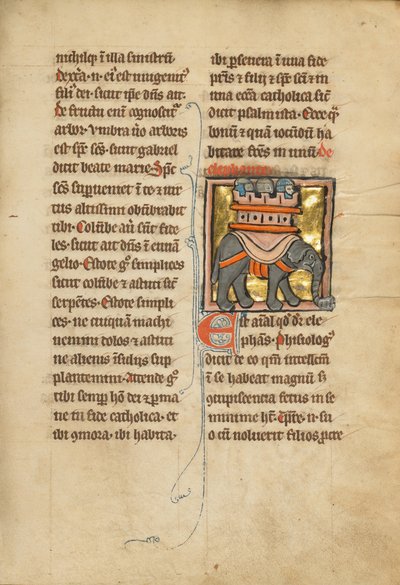 An Elephant Carrying Three Soldiers by Unbekannt Unbekannt